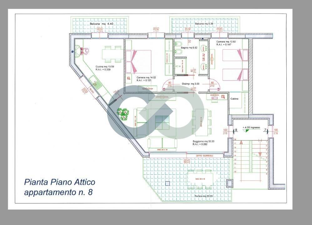 ATTICO VISTA LAGO 1