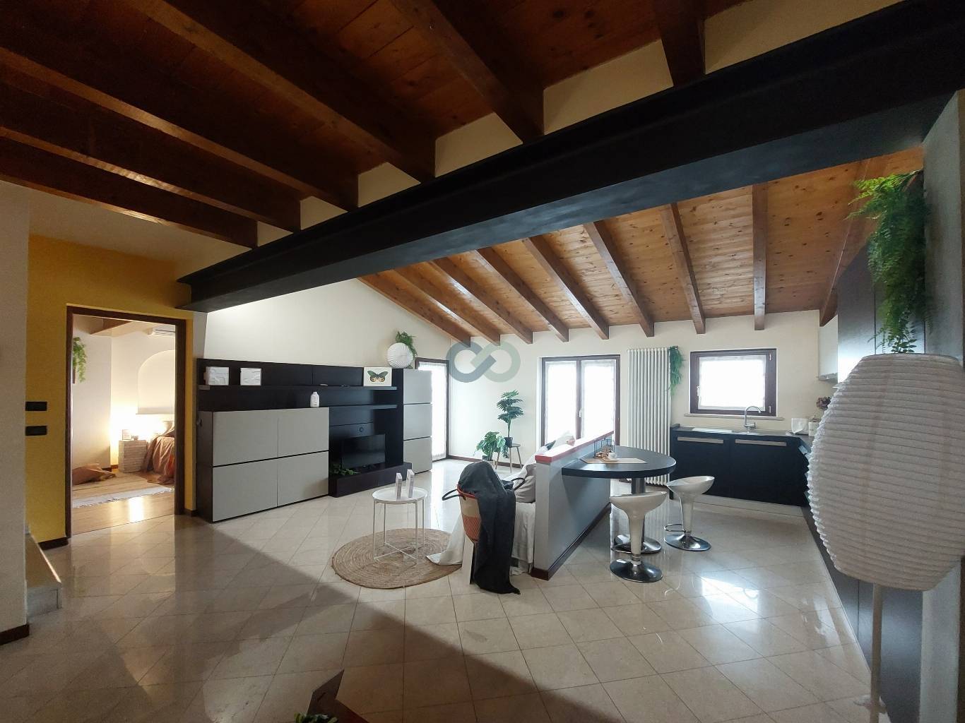 AMPIO TRILOCALE TRAVI A VISTA 4