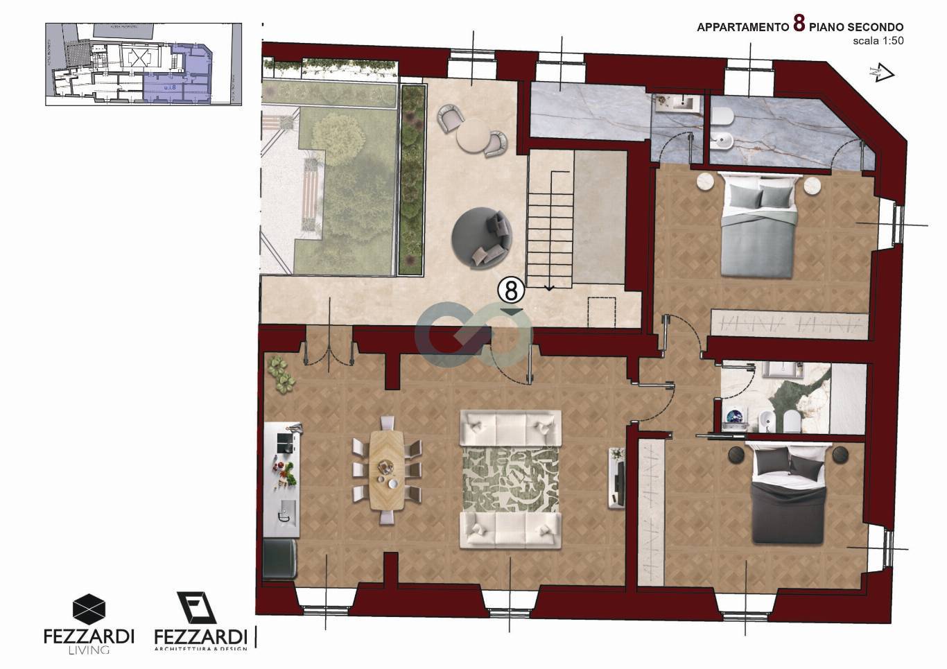 Elegante Attico in Palazzo Storico – Quarena90 17
