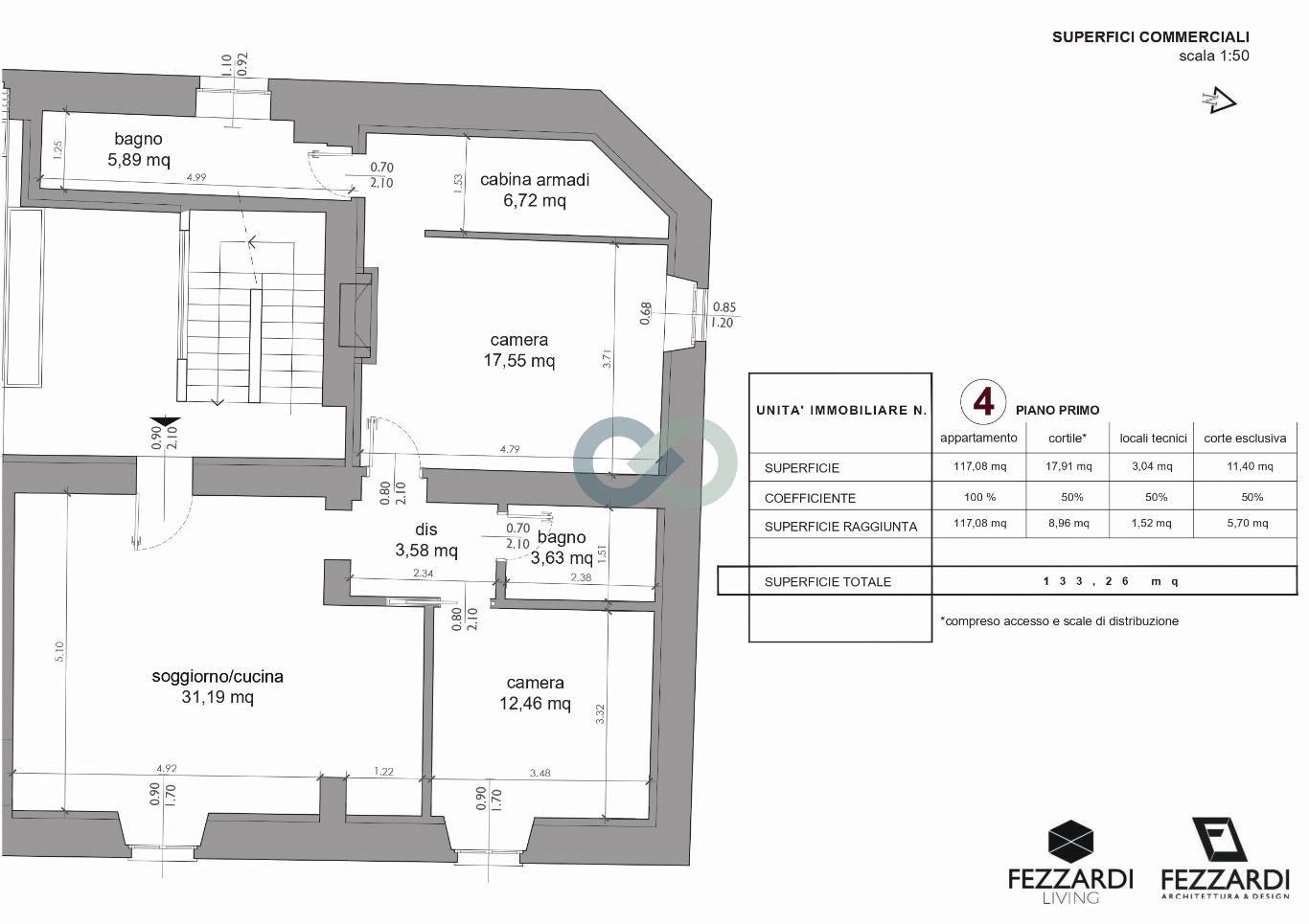 Appartamento trilocale 17