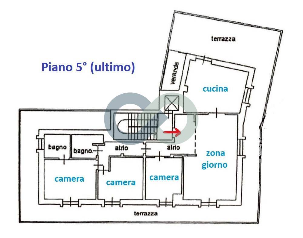 ATTICO CON TERRAZZO VISTA CITTA' 1