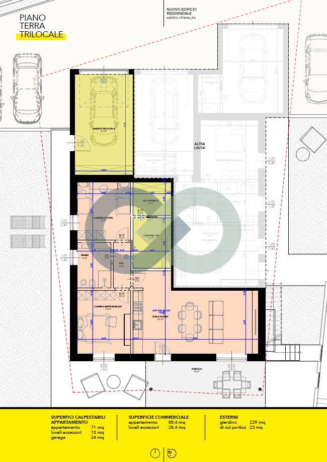 Nuovo Appartamento con giardino 13