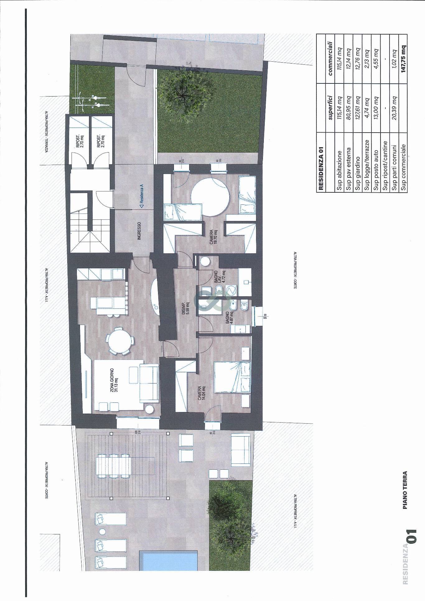 TRILOCALE CON LOGGIA 3