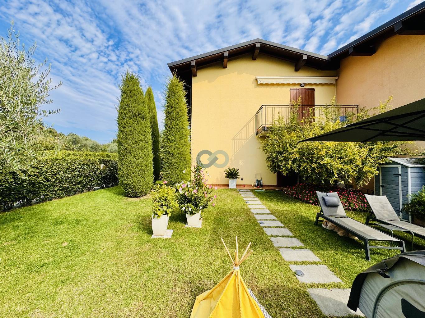 Trilocale con giardino in Residence 13