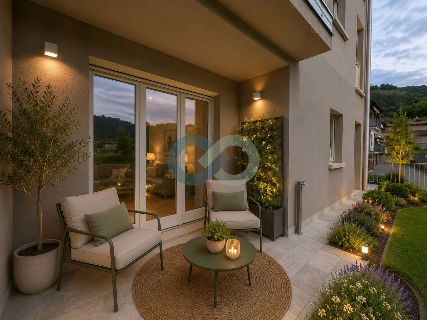 Appartamento con  giardino 2